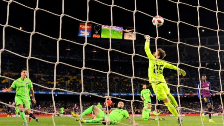 Coupe du Roi: le Barça en quarts aux dépens de Levante, qui fera appel