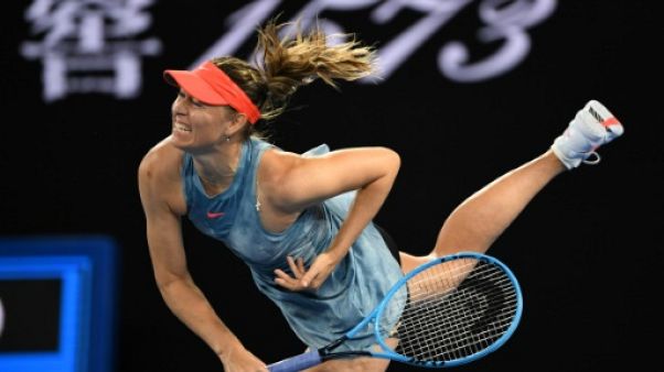 Open d'Australie: Sharapova stoppe la tenante du titre Wozniacki au 3e tour Open d'Australie: Sharapova stoppe la tenante du titre Wozniacki au 3e tour