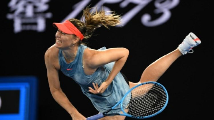 Open d'Australie: Sharapova stoppe la tenante du titre Wozniacki au 3e tour