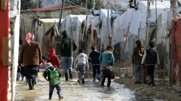 Neige, pluie et vent: les réfugiés syriens au Liban endurent leur pire hiver Neige, pluie et vent: les réfugiés syriens au Liban endurent leur pire hiver