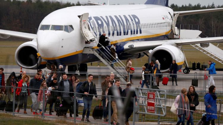 British pilots union says won't negotiate with Ryanair