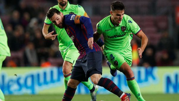 Barca escape Copa expulsion after federation rejects Levante complaint Barca escape Copa expulsion after federation rejects Levante complaint