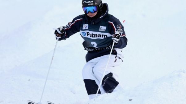 Le Français Benjamin Cavet dans l'Utah le 2 février 2017 Le Français Benjamin Cavet dans l'Utah le 2 février 2017