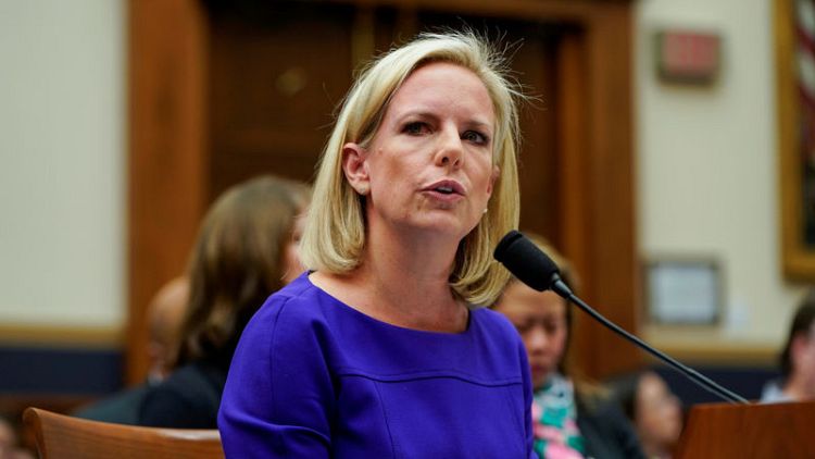 U.S. Senator Merkley seeks FBI probe of DHS chief for possible perjury