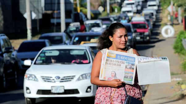 Nicaragua paper runs blank front page in protest of Ortega government Nicaragua paper runs blank front page in protest of Ortega government
