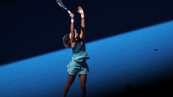 Osaka survives Hsieh scare to reach fourth round Osaka survives Hsieh scare to reach fourth round