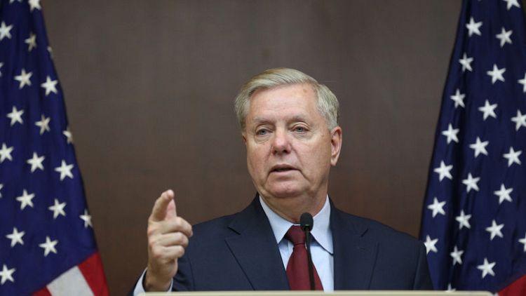 U.S. Senator Graham - a rash U.S. pullout from Syria will create 'Iraq on steroids'