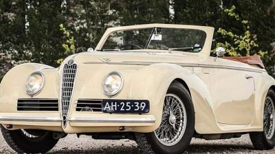 Trovata auto rubata storica Mille Miglia Trovata auto rubata storica Mille Miglia