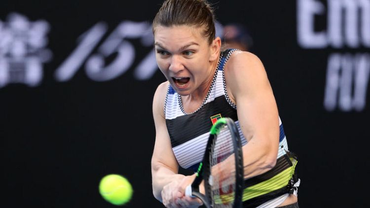 Top seed Halep marches on with clinical win over Venus