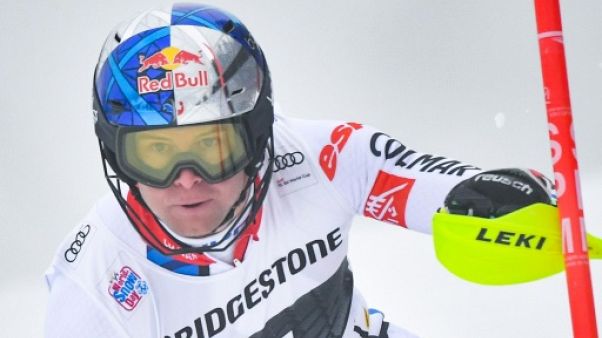 Alexis Pinturault lors de la descente de Wengen, le 18 janvier 2019 Alexis Pinturault lors de la descente de Wengen, le 18 janvier 2019