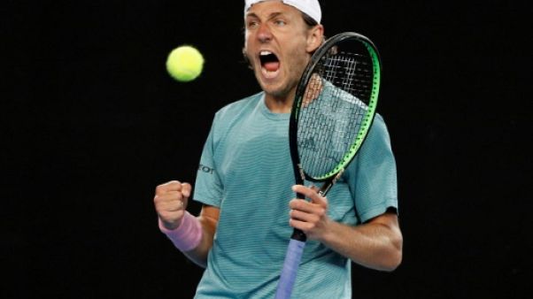 Open d'Australie: premier huitième en Grand Chelem depuis seize mois pour Pouille Open d'Australie: premier huitième en Grand Chelem depuis seize mois pour Pouille