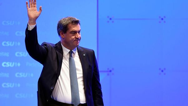 Leader of Bavarian CSU promises new start with Merkel's party Leader of Bavarian CSU promises new start with Merkel's party