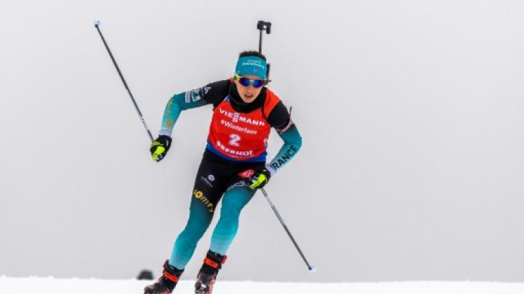 Biathlon: la France remporte le relais dames de Ruhpolding