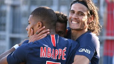 Ligue 1: Paris avec son trio Mbappé-Cavani-Neymar contre Guingamp Ligue 1: Paris avec son trio Mbappé-Cavani-Neymar contre Guingamp
