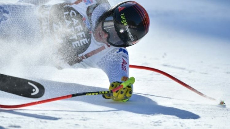 Ski: fracture au genou pour l'Italien Buzzi, 6e de la descente de Wengen