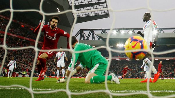 Liverpool recover from shaky start to beat Palace 4-3 Liverpool recover from shaky start to beat Palace 4-3