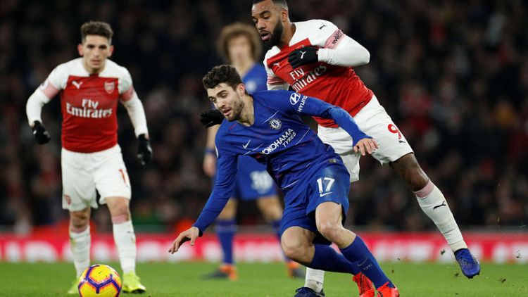 Arsenal revive top-four hopes with win over Chelsea