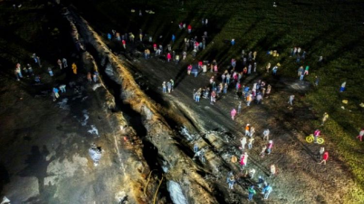 A Tlahuelilpan, le deuil et l'angoisse des familles après l'incendie d'un oléoduc