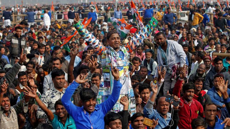 المعارضة الهندية تنظم مسيرة حاشدة ضد رئيس الوزراء
