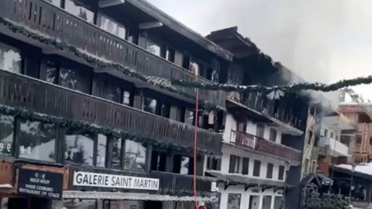 Two dead in fire at French ski resort of Courchevel