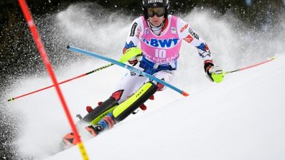 Ski: Noël en tête après la 1re manche du slalom de Wengen, Hirscher 5e Ski: Noël en tête après la 1re manche du slalom de Wengen, Hirscher 5e