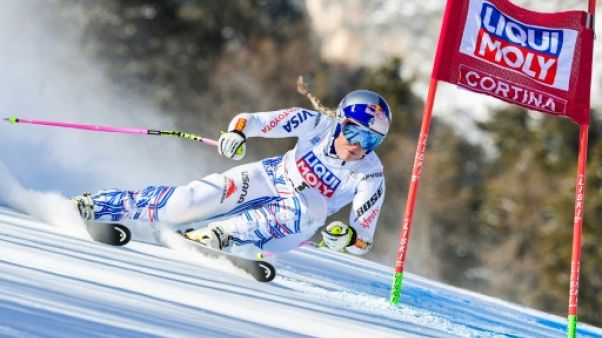 Ski: Lindsey Vonn sort de piste pour sa dernière à Cortina Ski: Lindsey Vonn sort de piste pour sa dernière à Cortina