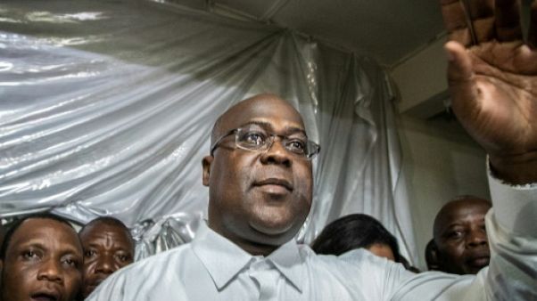 Félix Tshisekedi, le 10 janvier 2019 à Kinshasa Félix Tshisekedi, le 10 janvier 2019 à Kinshasa