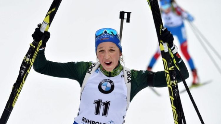Biathlon: première victoire pour Preuss sur la mass start de Ruhpolding, les Bleues loin