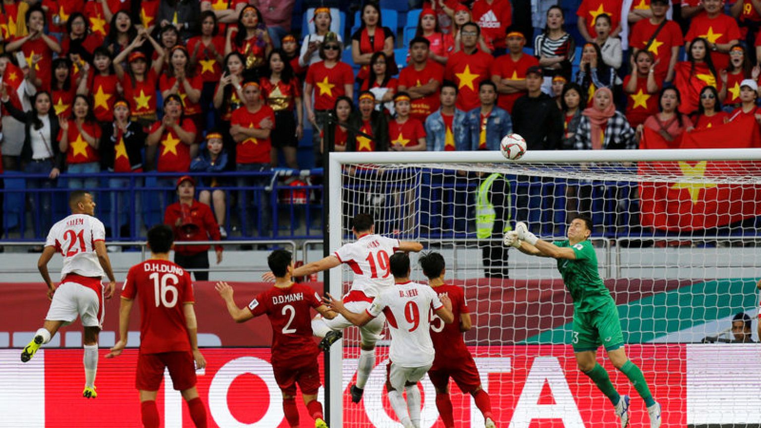 Vietnam beat Jordan on penalties to reach Asian Cup quarters