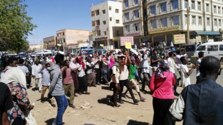 Manifestation antigouvernementale à Omdourman (Soudan), le 20 janvier 2019