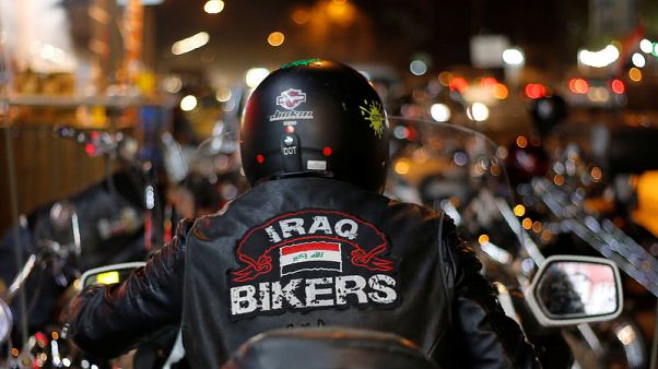 "عراق بايكرز" يرفعون شعار لا للسياسة بهدف توحيد البلاد "عراق بايكرز" يرفعون شعار لا للسياسة بهدف توحيد البلاد