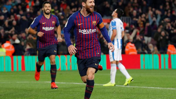 مشاركة ميسي في الشوط الثاني تقود برشلونة للفوز على ليجانيس مشاركة ميسي في الشوط الثاني تقود برشلونة للفوز على ليجانيس