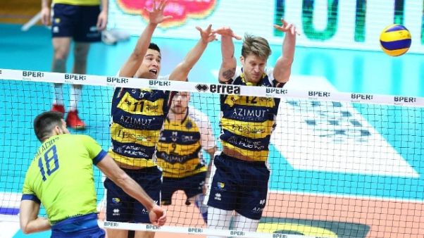 Pallavolo: Superlega,Perugia sempre 1/a Pallavolo: Superlega,Perugia sempre 1/a