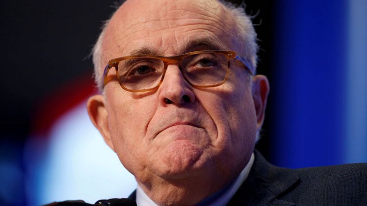 Giuliani says Trump pursued Moscow tower throughout '16, raising questions