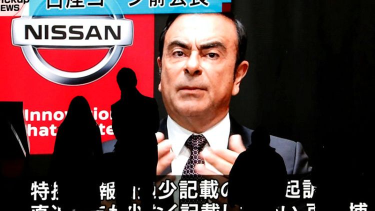 Detained ex-Nissan executive Ghosn promises not to flee Japan if freed