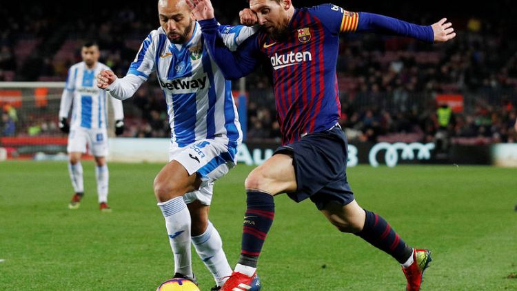 Messi comes off the bench to sink Leganes