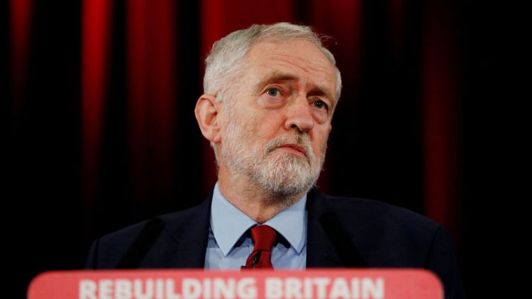 End 'no-deal brinkmanship' and let's talk, Britain's Corbyn tells May