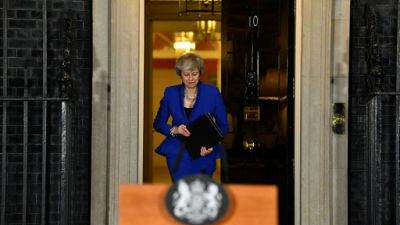 Theresa May, le 16 janvier 2019 à Londres Theresa May, le 16 janvier 2019 à Londres