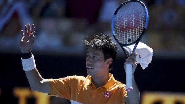 Nishikori ai quarti dopo rimonta show Nishikori ai quarti dopo rimonta show