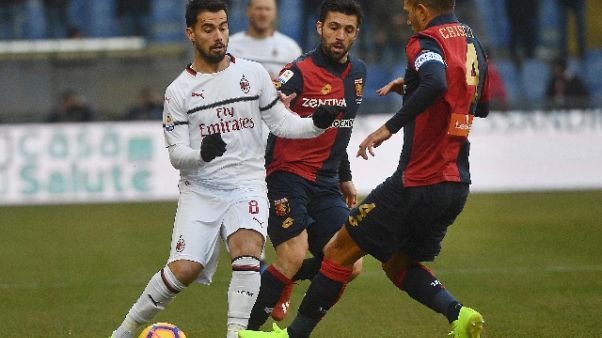 Serie A: Genoa-Milan 0-2 Serie A: Genoa-Milan 0-2