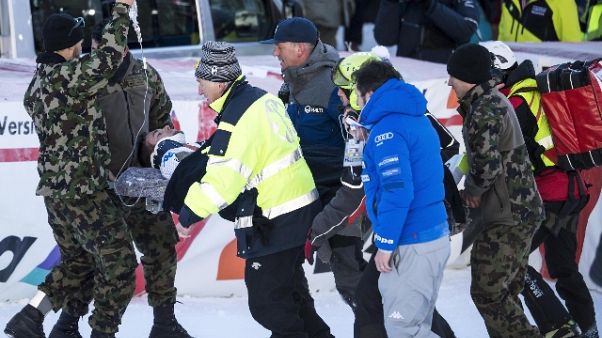 Sci: Buzzi sarà operato mercoledì Sci: Buzzi sarà operato mercoledì