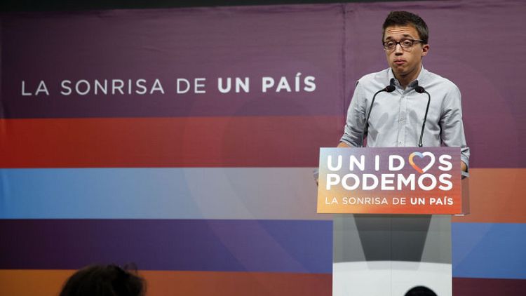 Leading Podemos MP quits, tipping Spain's far left party into chaos
