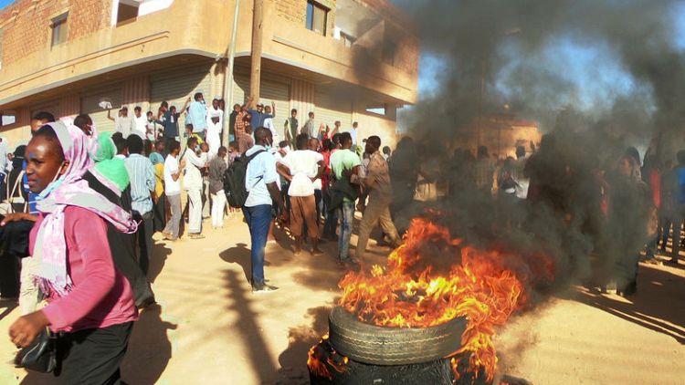 Hundreds protest demonstrator's death in Sudan - witnesses