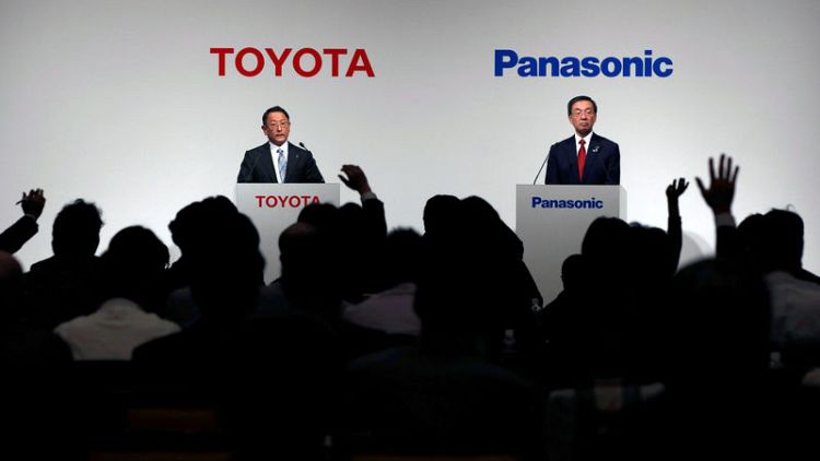 Toyota, Panasonic announce JV for EV batteries