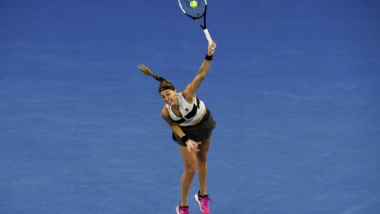 Open d'Australie: première demi-finale en Grand Chelem depuis cinq ans pour Kvitova