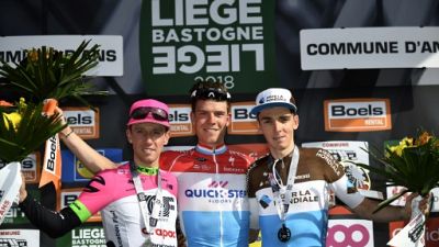 Cyclisme: retour à Liège pour la "Doyenne" des classiques Cyclisme: retour à Liège pour la "Doyenne" des classiques