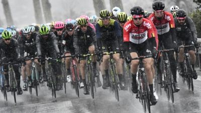 Cyclisme: les premiers contrôles antitramadol à Paris-Nice Cyclisme: les premiers contrôles antitramadol à Paris-Nice