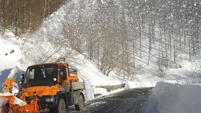Codice giallo per neve domani in Toscana