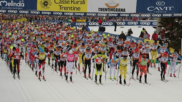 Sci nordico:Marcialonga,c'è elite mondo Sci nordico:Marcialonga,c'è elite mondo