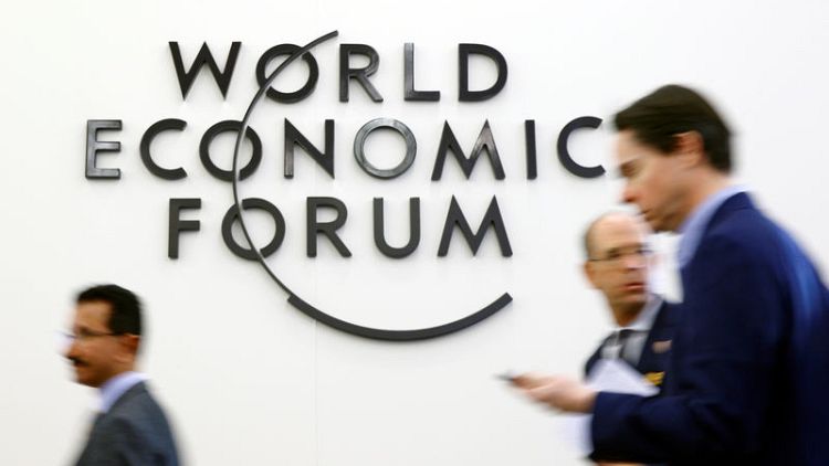Davos bankers try to put brave face on gloomy outlook